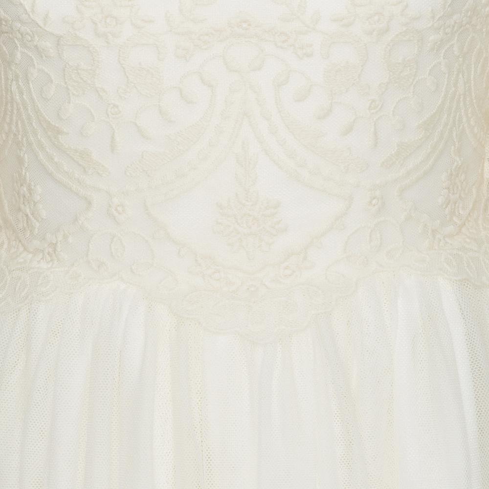 Vestido de comuniôn para niña blanco de Marla - Modini Shop