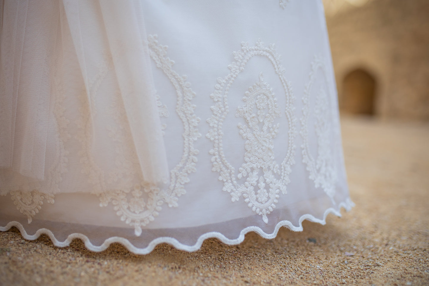 Vestido Cala de comunión para niñas de la marca Marina´s Moda