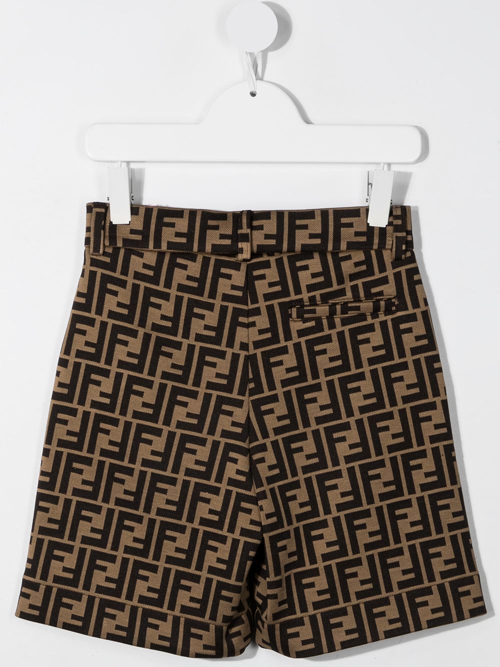 Shorts para niño con motivo FF de la marca Fendi Kids