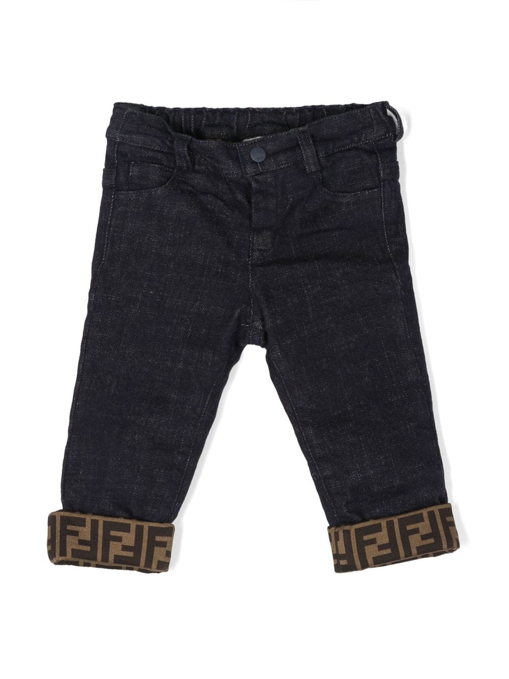 Tejanos con logo estampado Fendi Kids