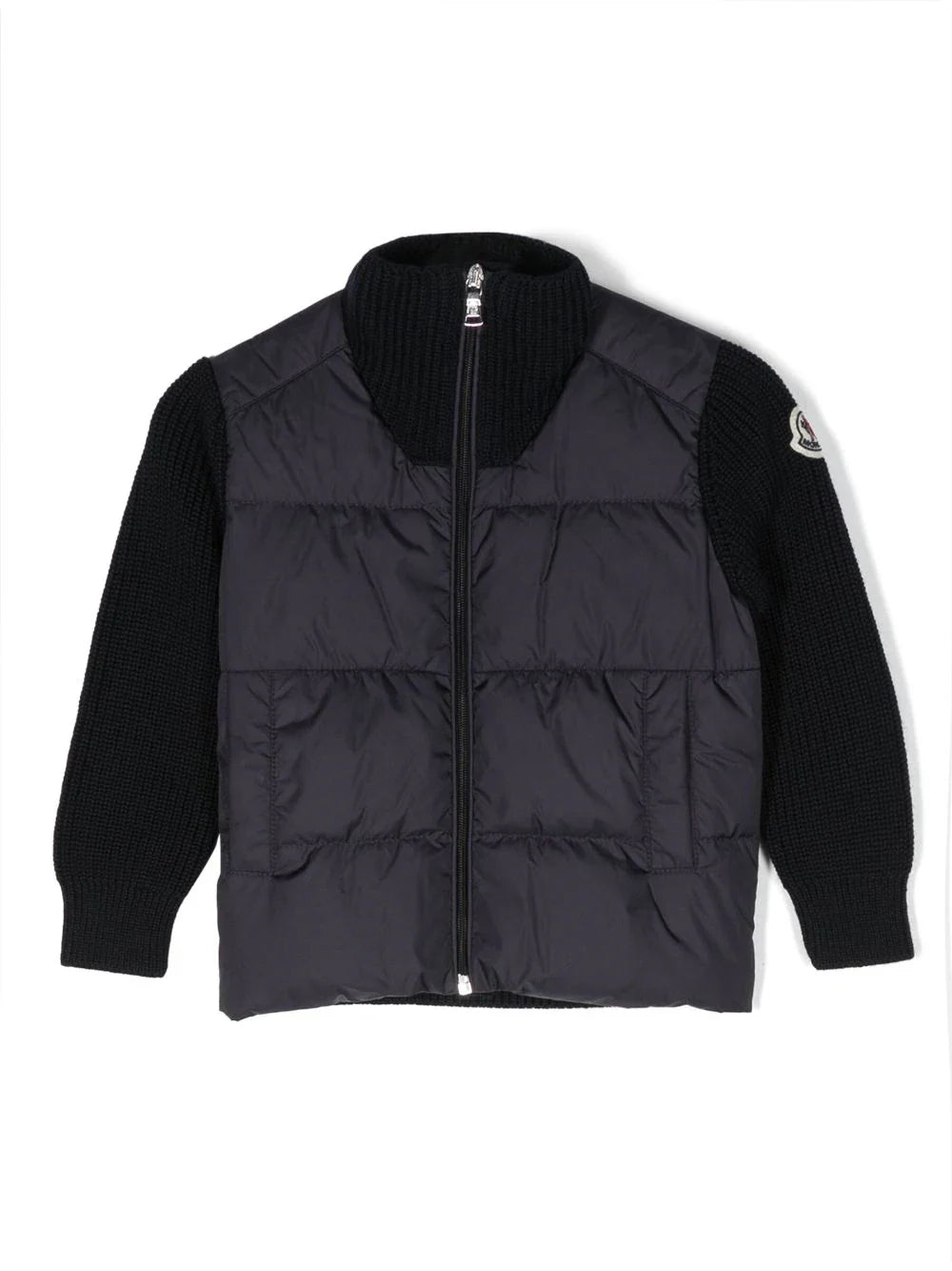 Chaqueta - chamarra con parche del logo y paneles MONCLER