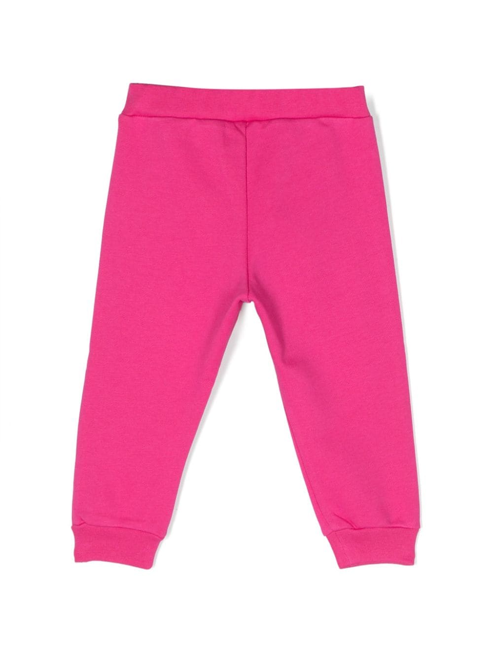 Pantalón de chándal color fucsia con logo estampado Fendi Kids