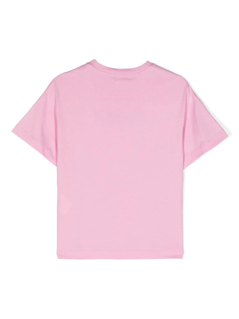 Camiseta color rosa con logo Fendi Kids