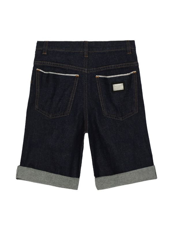 Bermudas con parche del logo Dolce & Gabbana