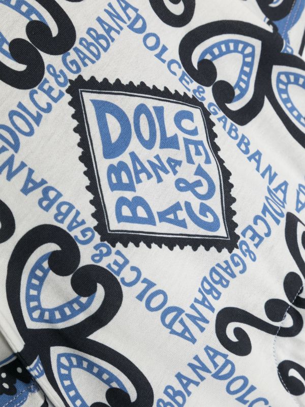 Conjunto con motivo marinero Dolce & Gabbana