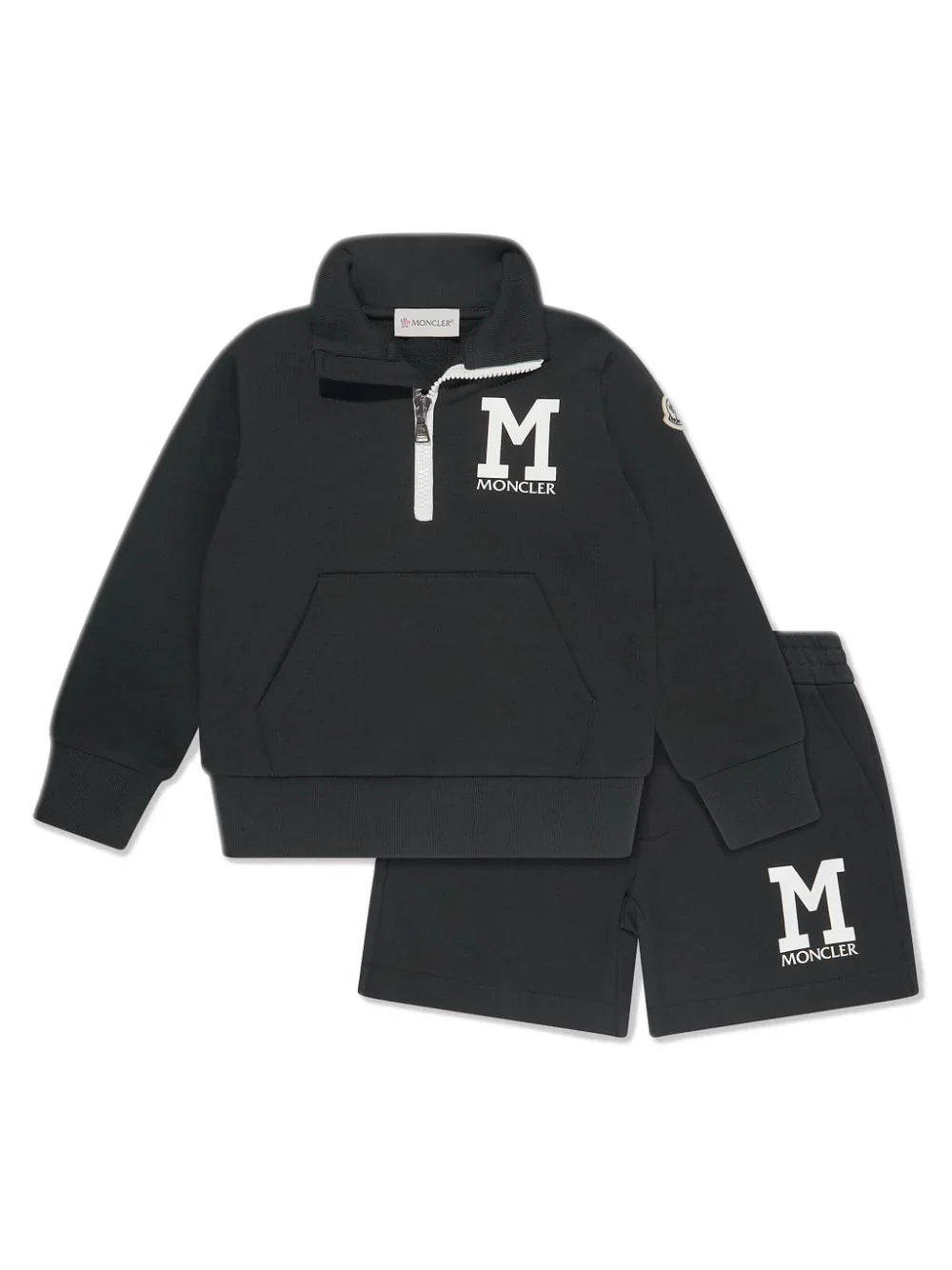 Set - traje deportivo negro con logo estampado MONCLER