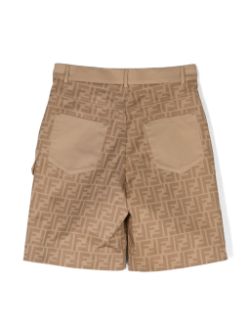 Bermuda para niño beige de la marca Fendi Kids