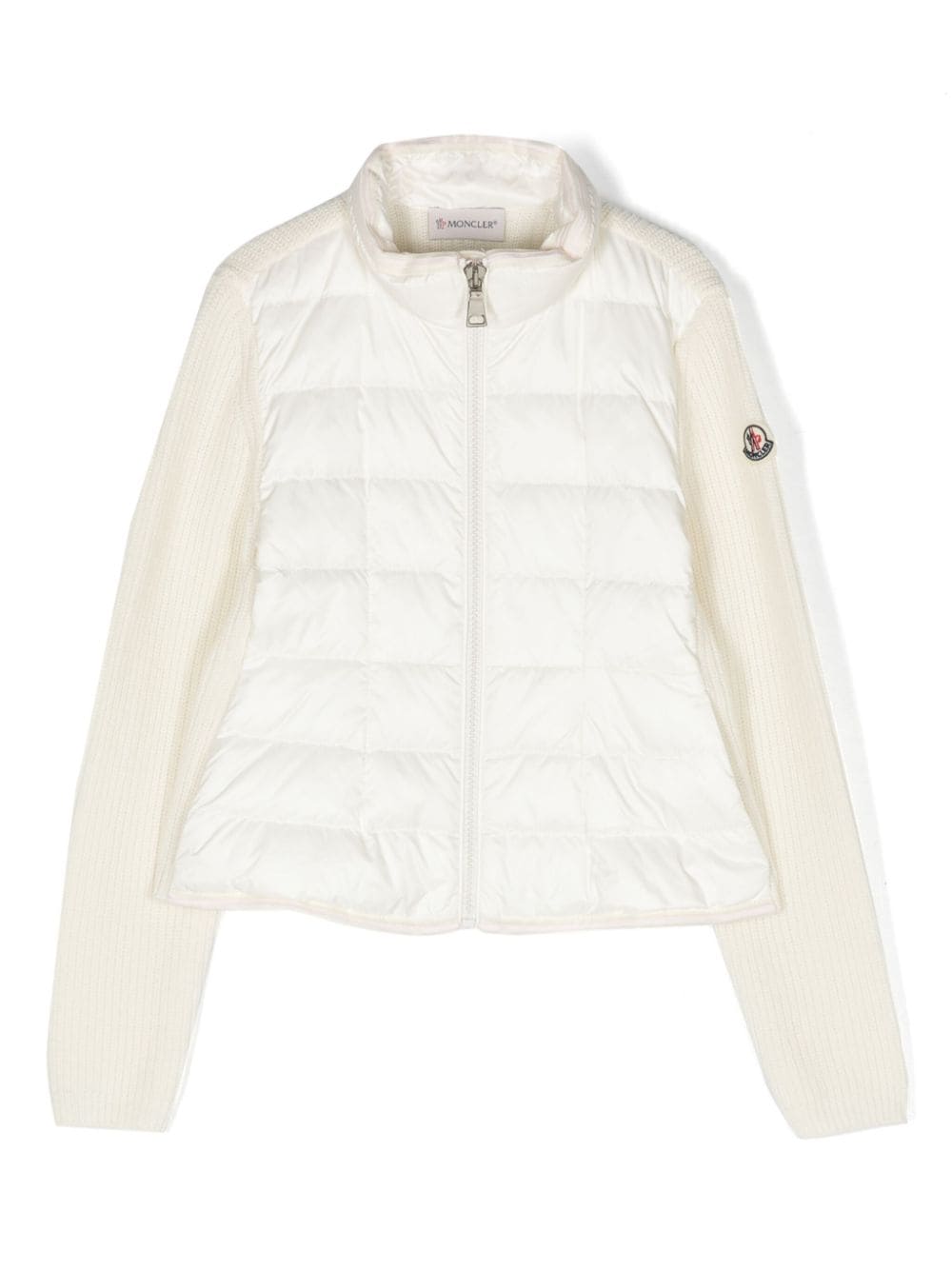 Chaqueta hamarra con tejido de canalé de la marca MONCLER