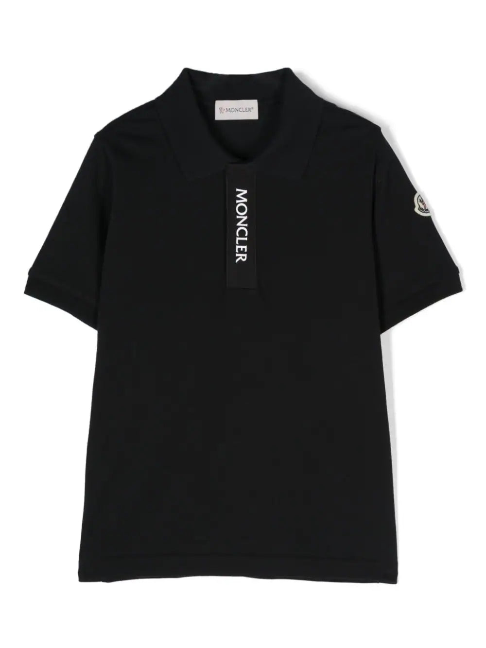 Polo con parche del logo de la marca MONCLER