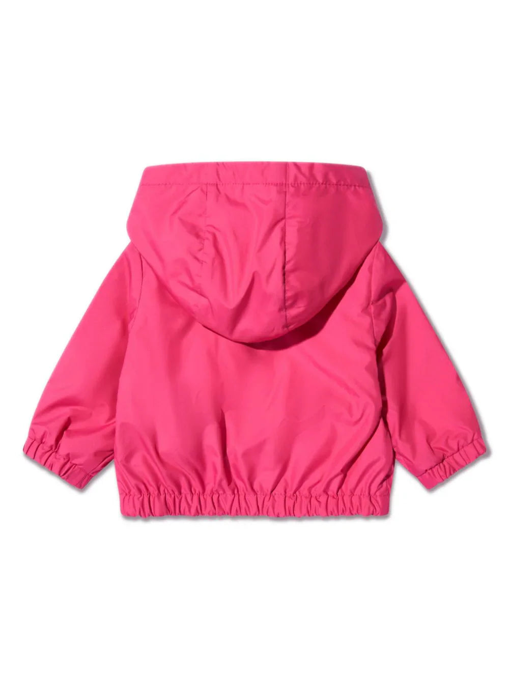 Chaqueta fuxia con capucha de la marca MONCLER
