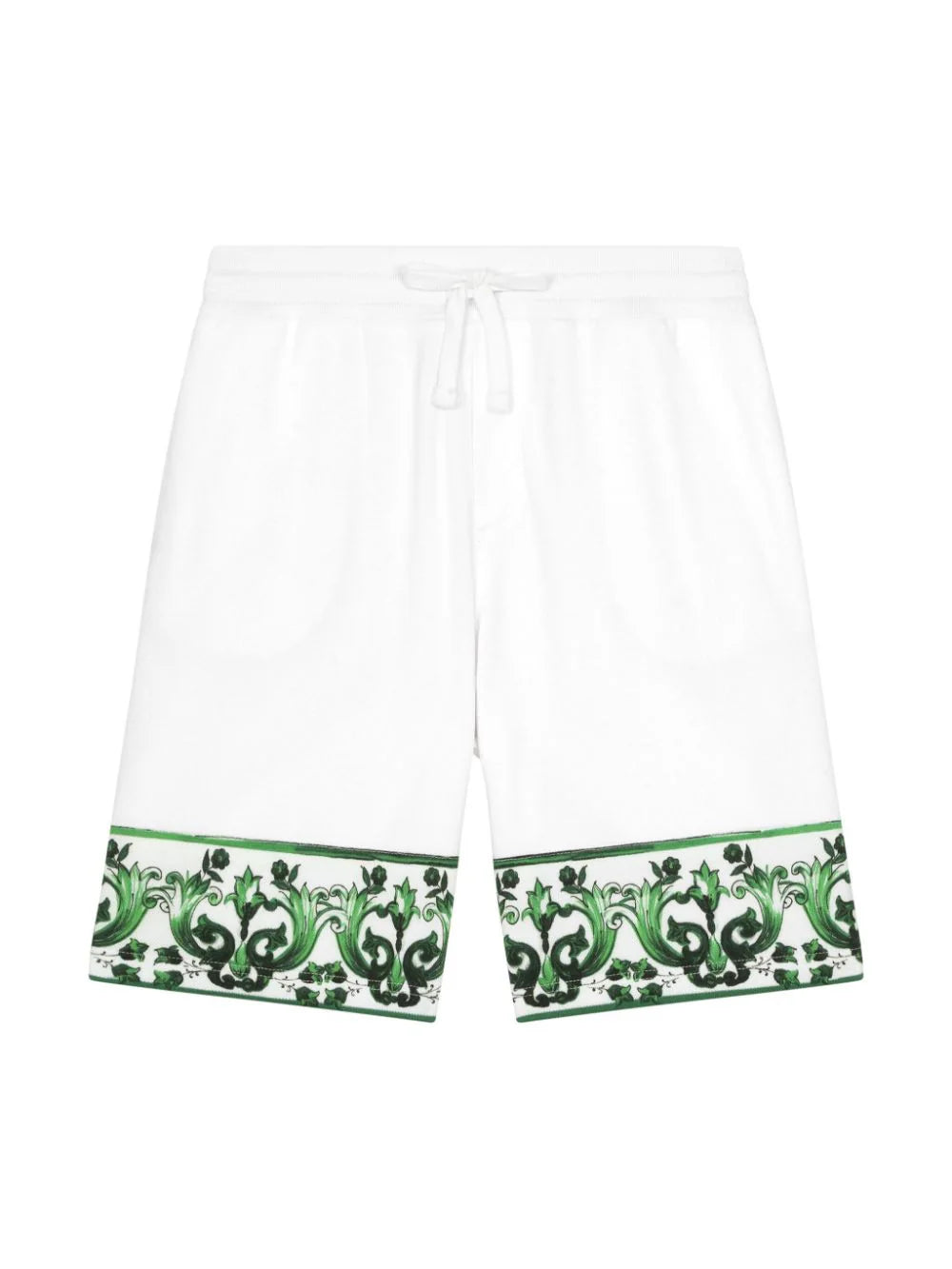 Bermudas con estampado Mayólica Dolce & Gabbana Kids