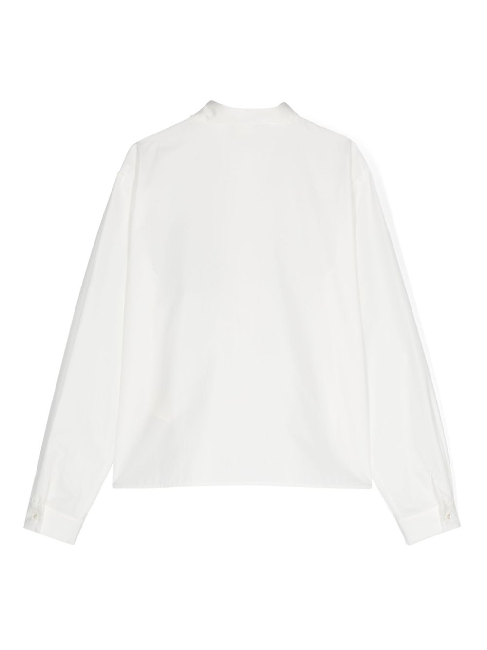 Camisa blanca con logo estampado FF de la marca Fendi Kids