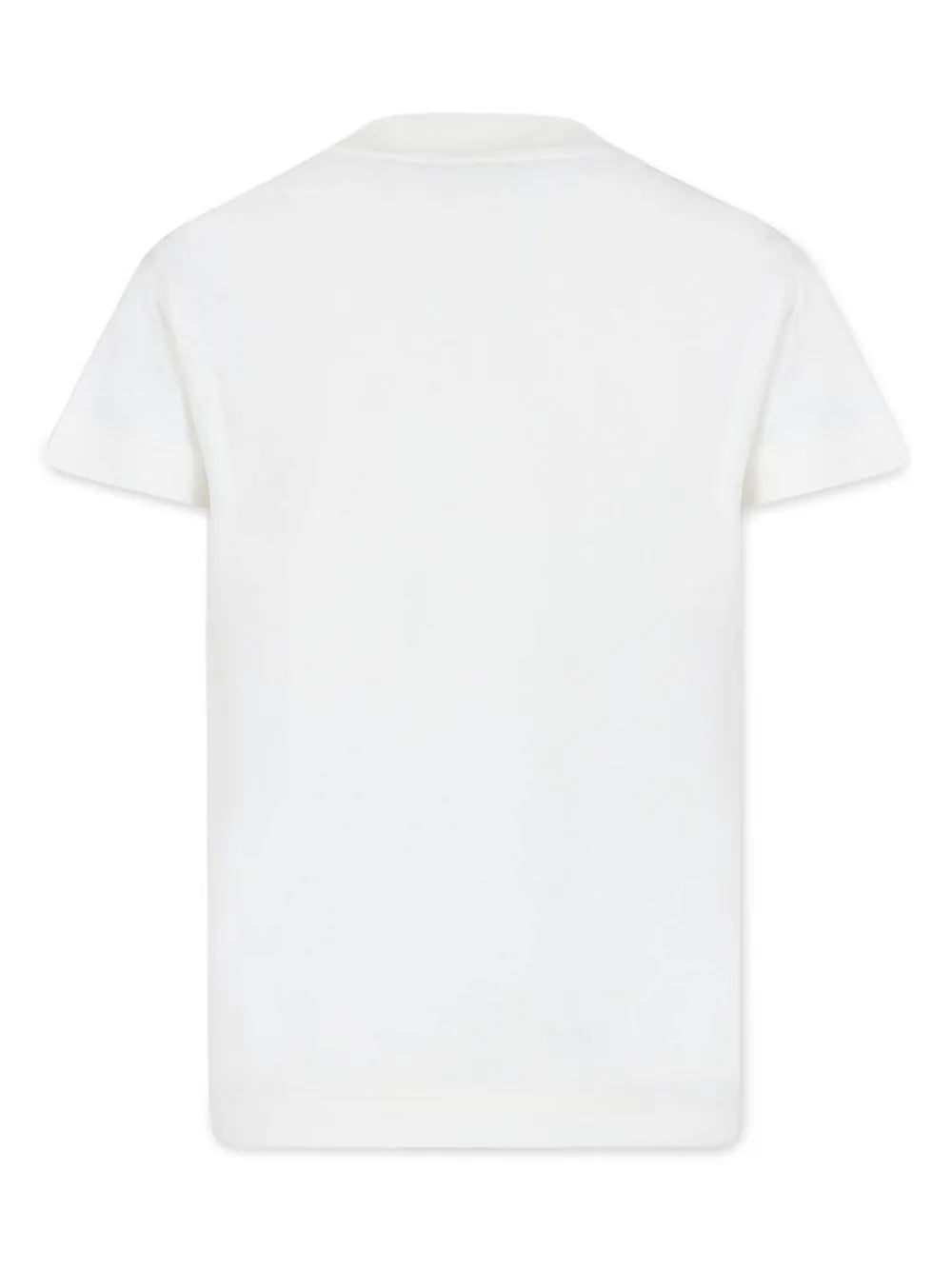 Camiseta con logo bordado de la marca FENDI Kids