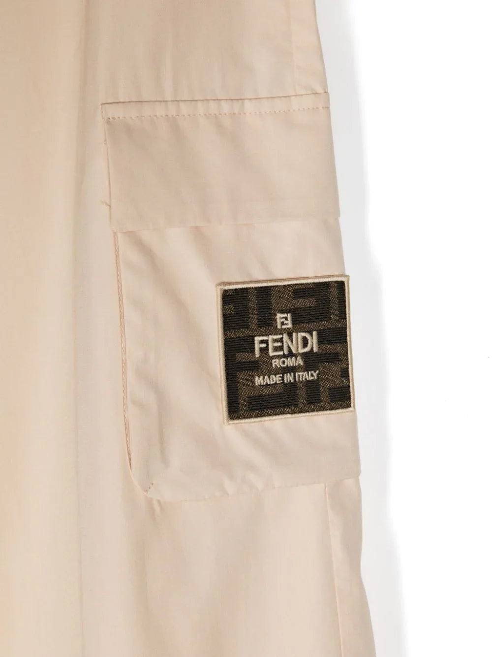 Pantalón anchos-rectos de la marca Fendi Kids