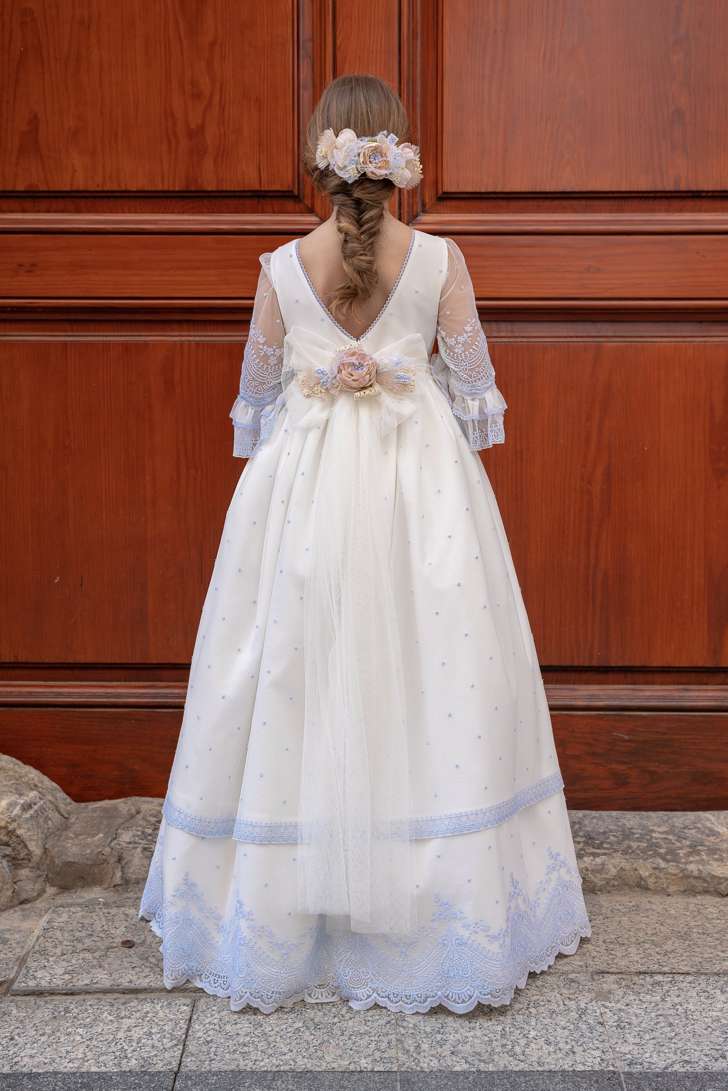 Vestido de comunion Greta de la marca ALHUKA