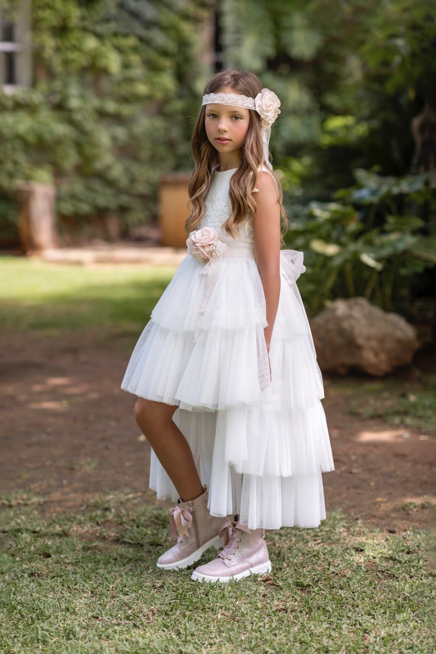 Vestido Comunión Mimilu Vestido De Comunión 908 Para Niña De La