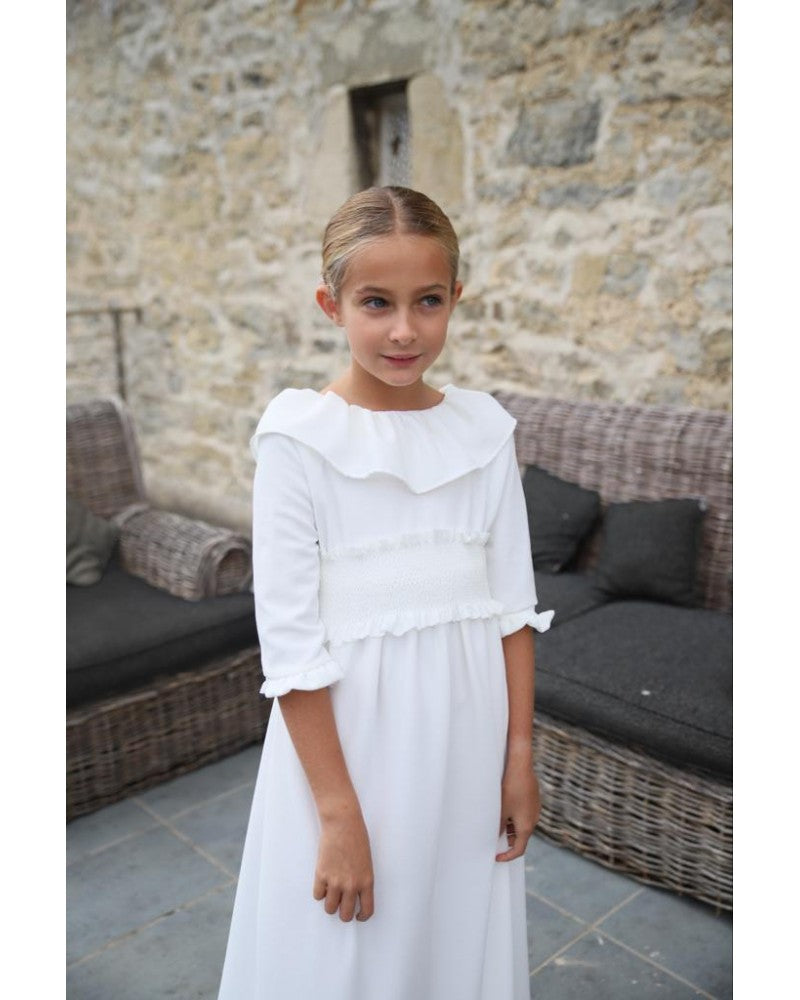 Vestido de comunión NATALIA de la marca PETRITAS (lazada no incluida)