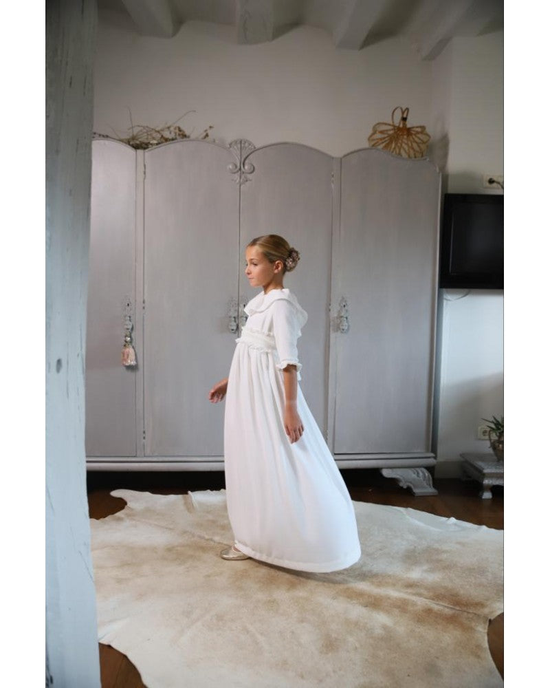 Vestido de comunión NATALIA de la marca PETRITAS (lazada no incluida)