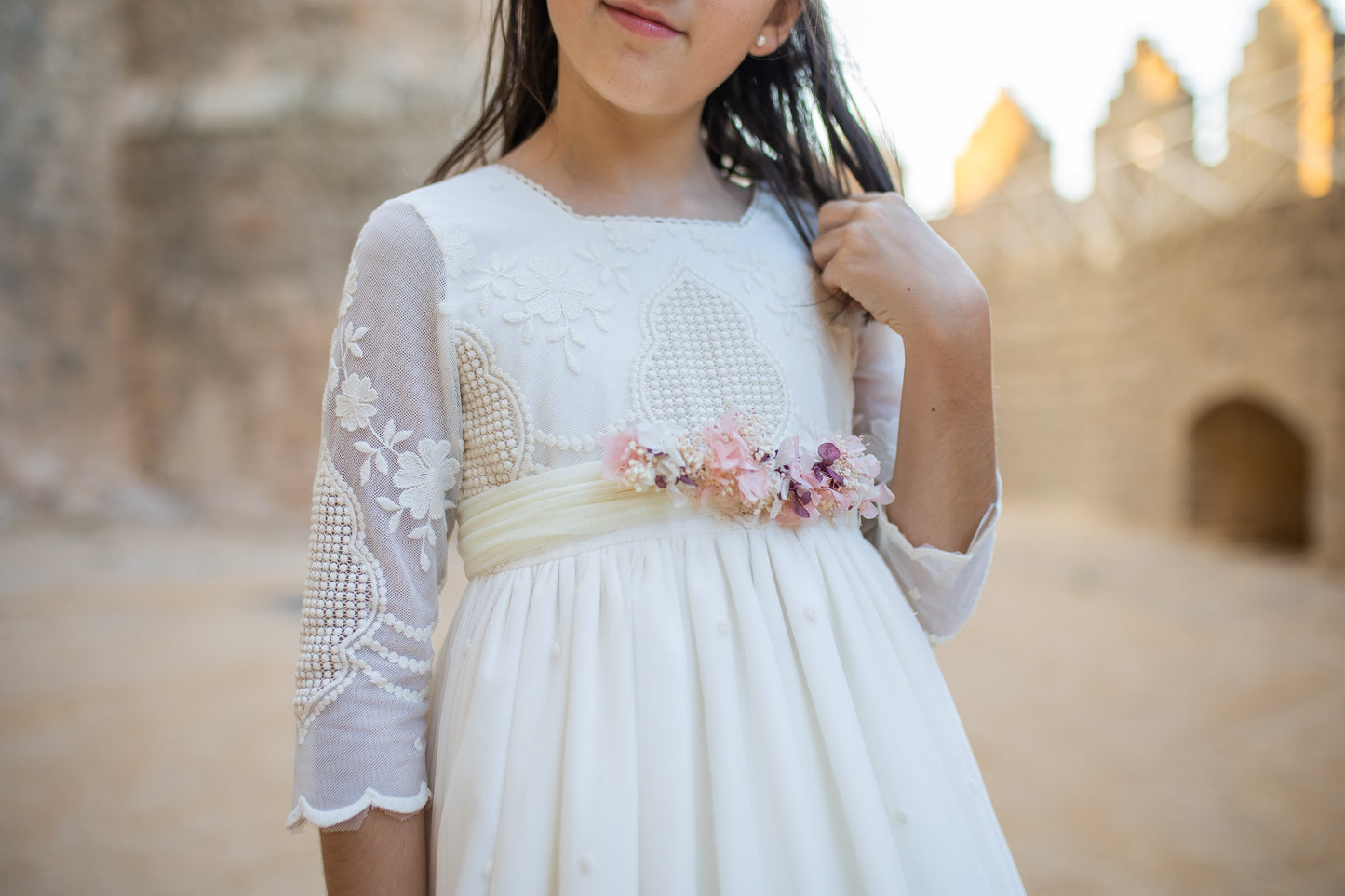 Vestido Cala de comunión para niñas de la marca Marina´s Moda