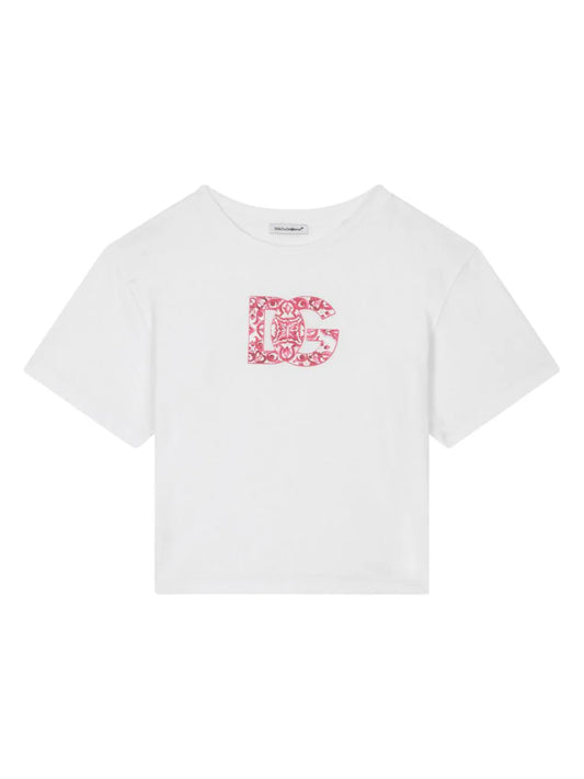 Camiseta MAIOLICA con logo Dolce & Gabbana