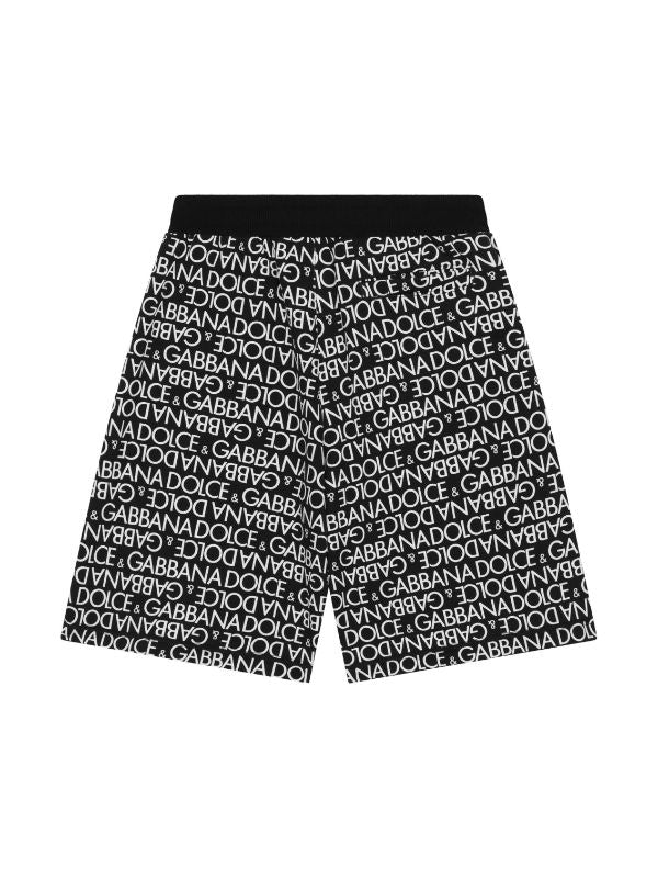 Pantalón corto de chándal DNA con logo estampado Dolce & Gabbana