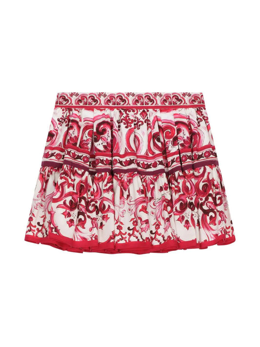 Falda con motivo MAIOLICA Dolce & Gabbana