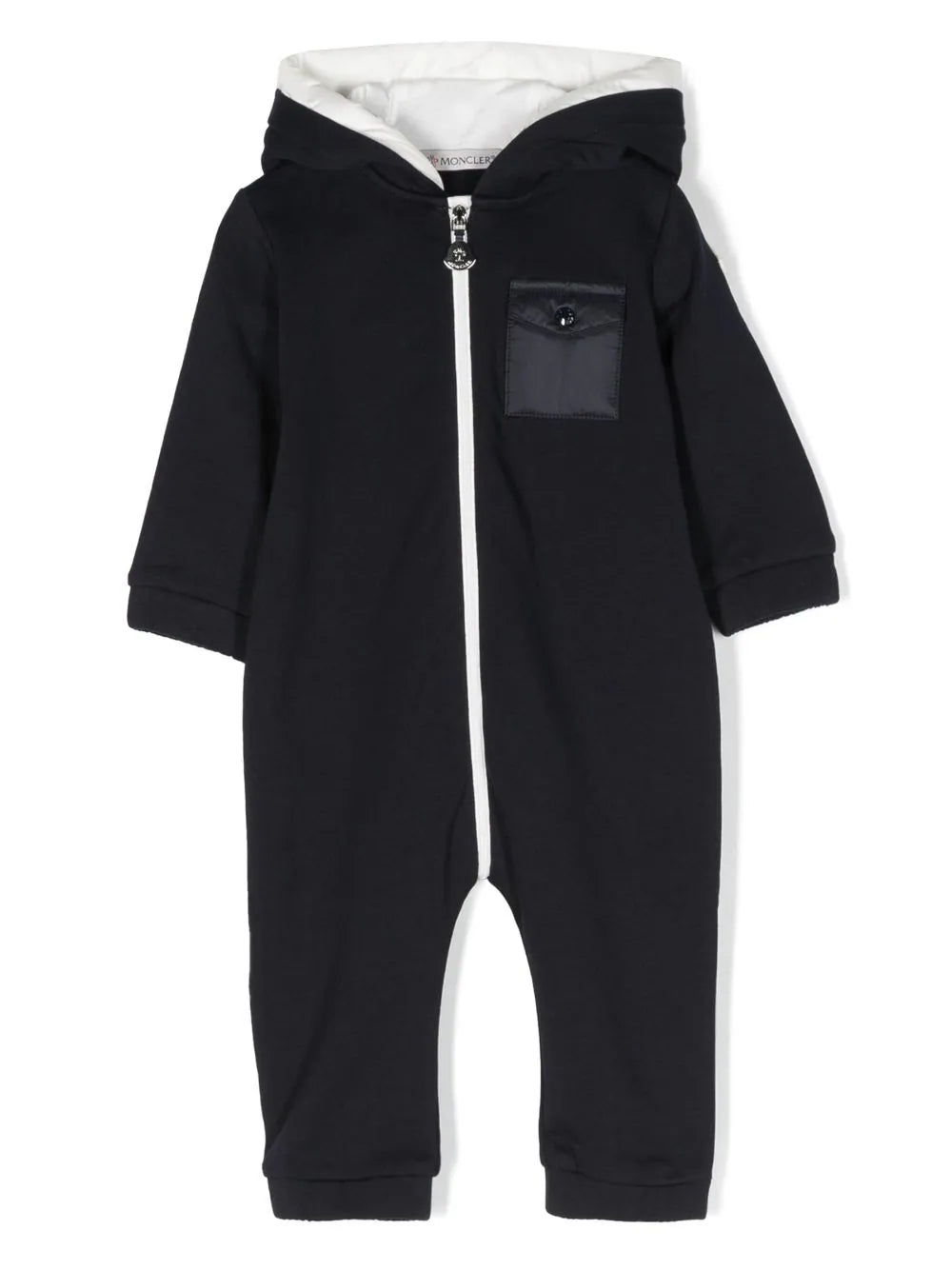 Conjunto - romper con parche del logo y capucha MONCLER