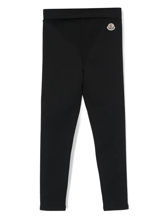 Pantalón - leggins elásticos con parche del logo MONCLER