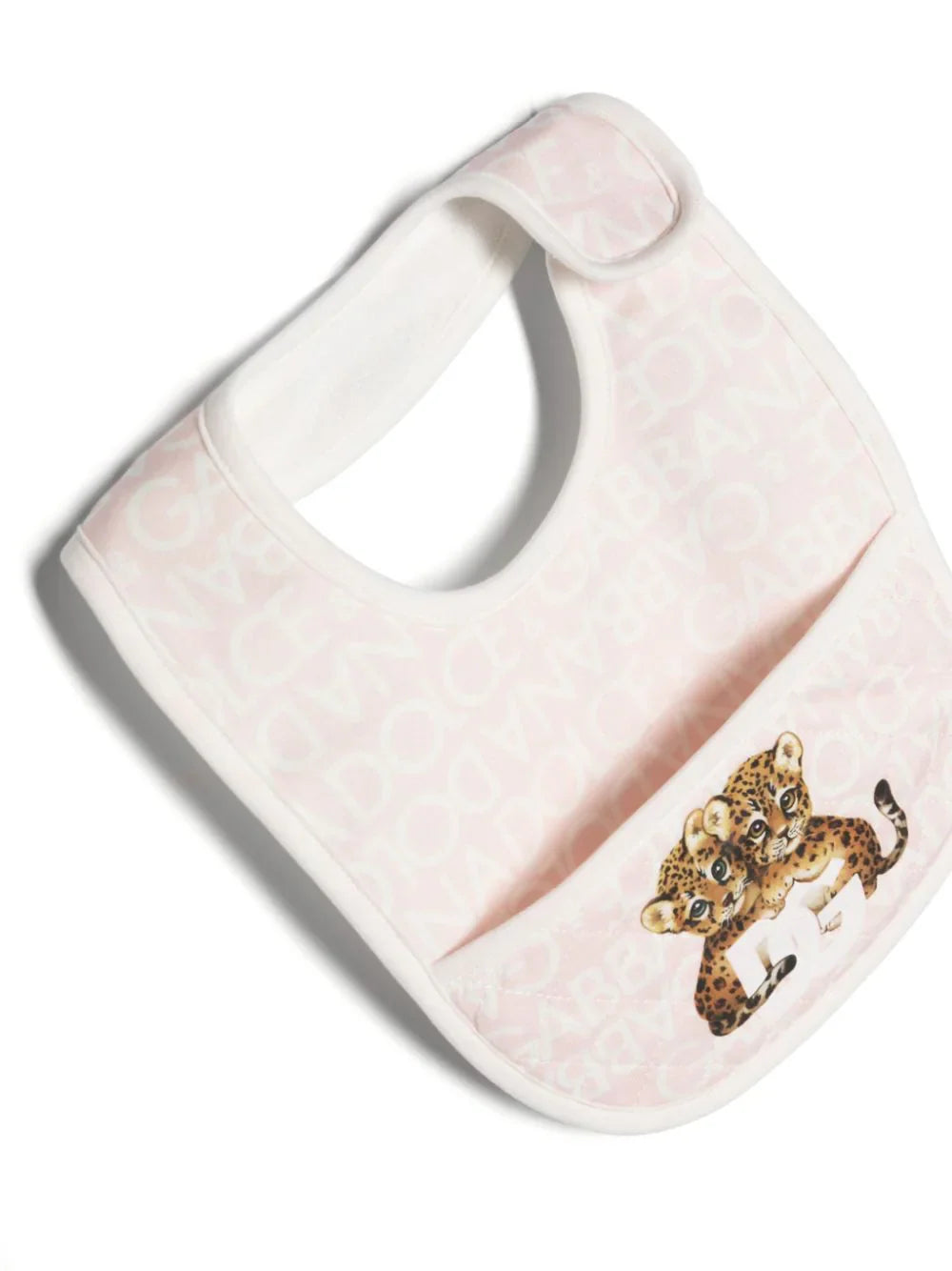 Conjunto para bebe con motivo de leopardo de la marca Dolce & Gabbana