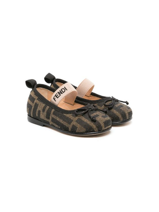Ballerinas con monograma Fendi Kids