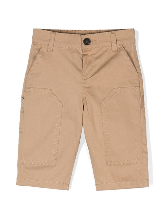 Pantalón rectos con logo FF de la marca Fendi Kids