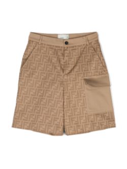 Bermuda para niño beige de la marca Fendi Kids