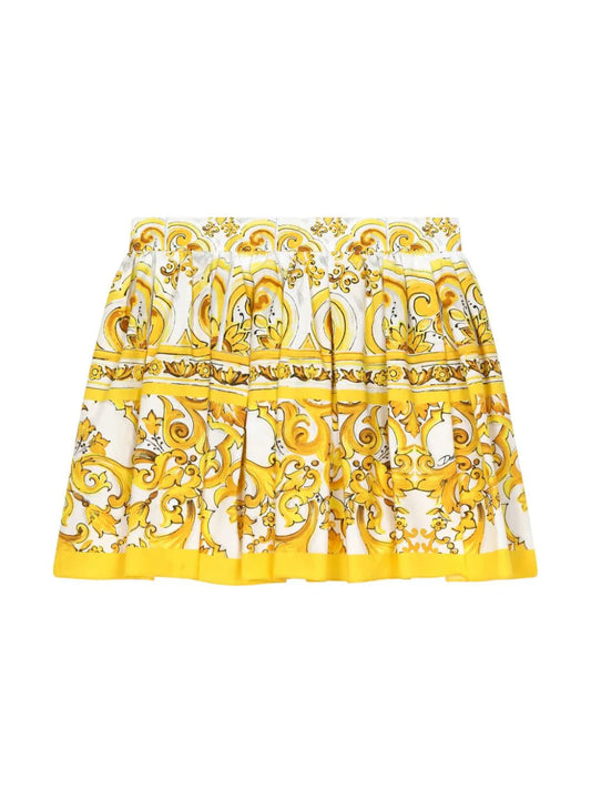 Falda con motivo MAIOLICA Dolce & Gabbana