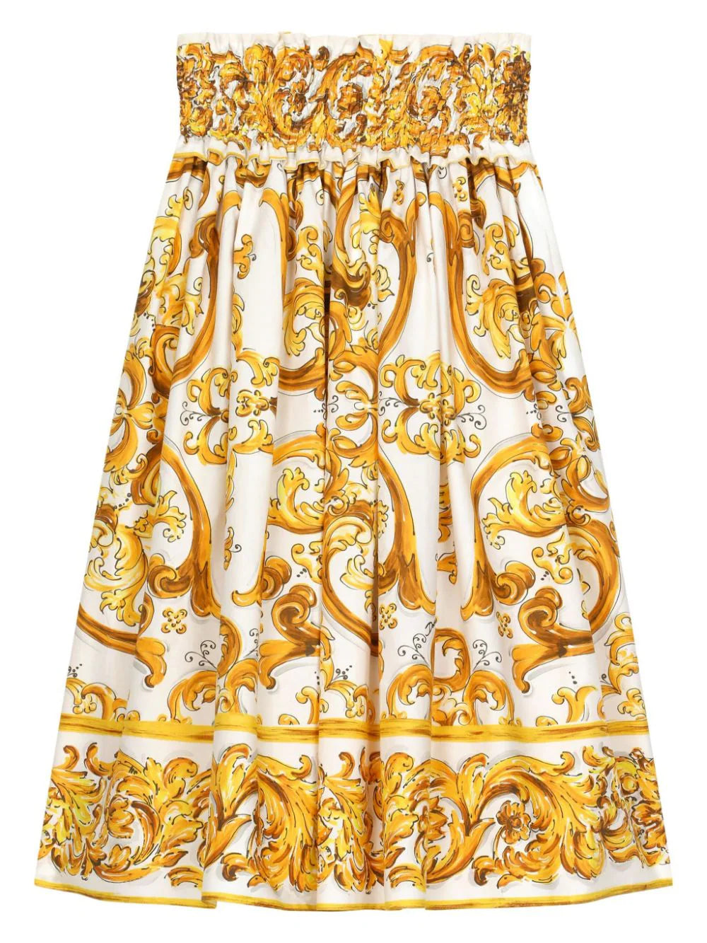 FALDA con motivo mayólica Dolce&Gabbana