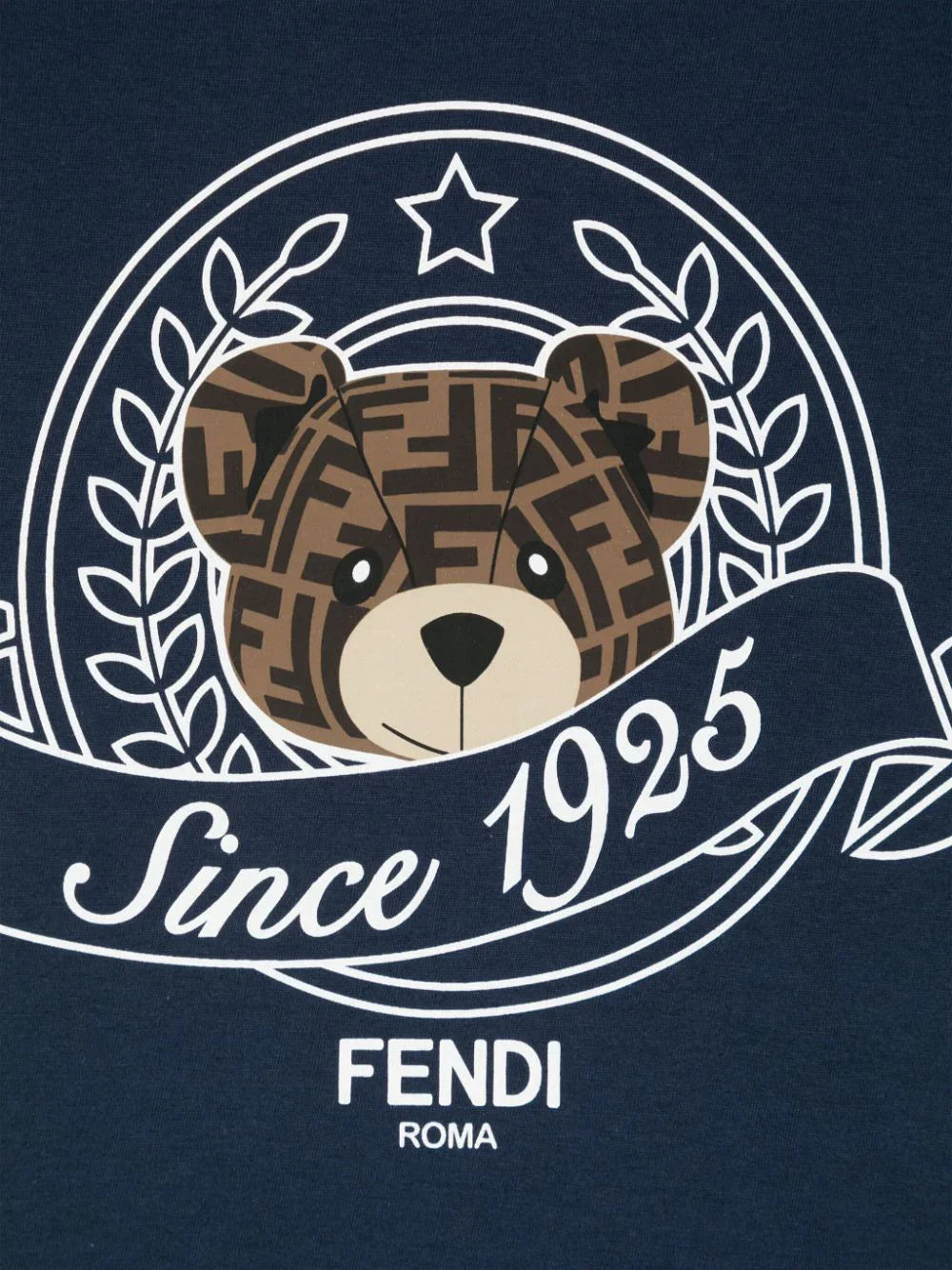 Camiseta con  logo FENDI estampado  de la marca FENDI Kids