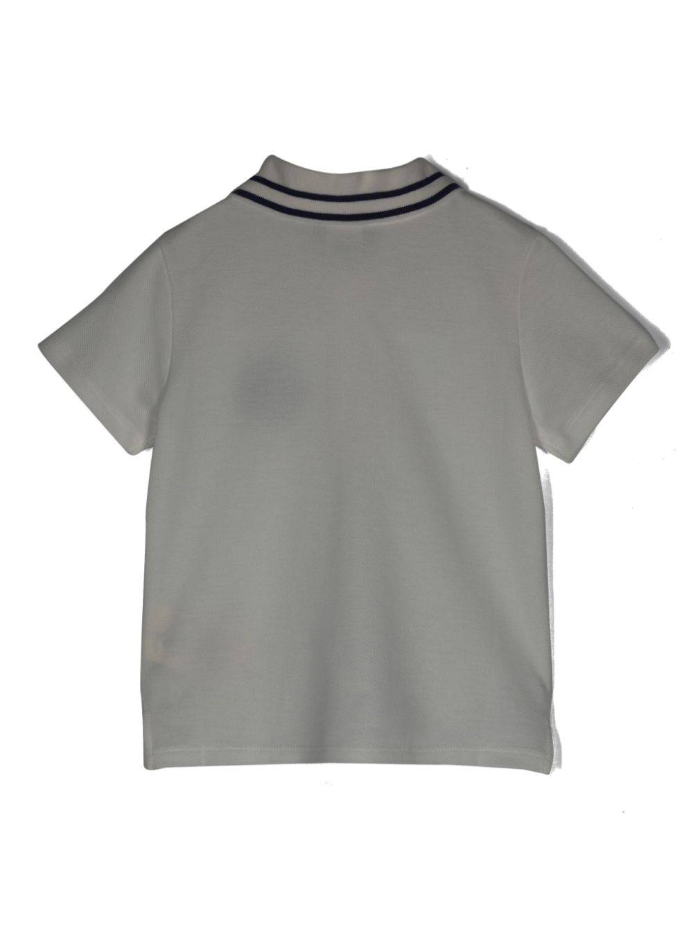 Polo con logo bordado Fendi Kids