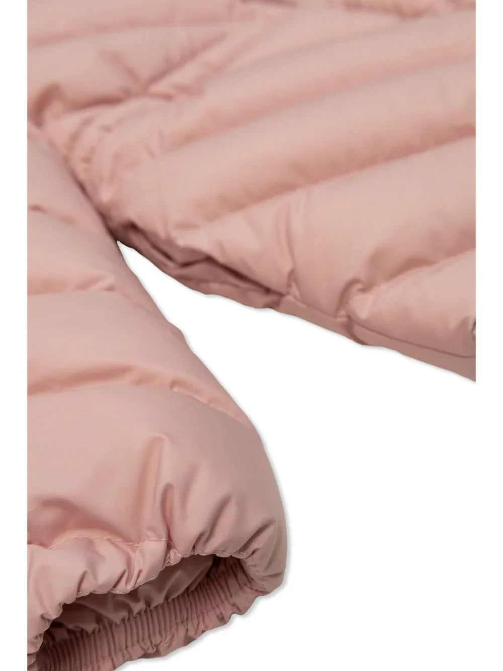 Chaqueta capitonada con parche del logode la marca MONCLER
