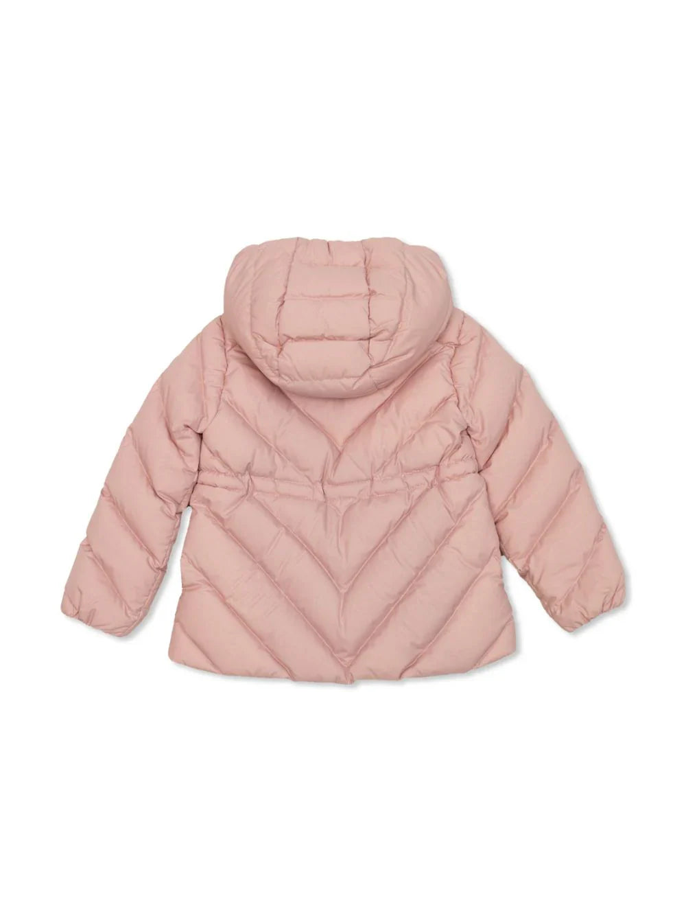 Chaqueta capitonada con parche del logode la marca MONCLER