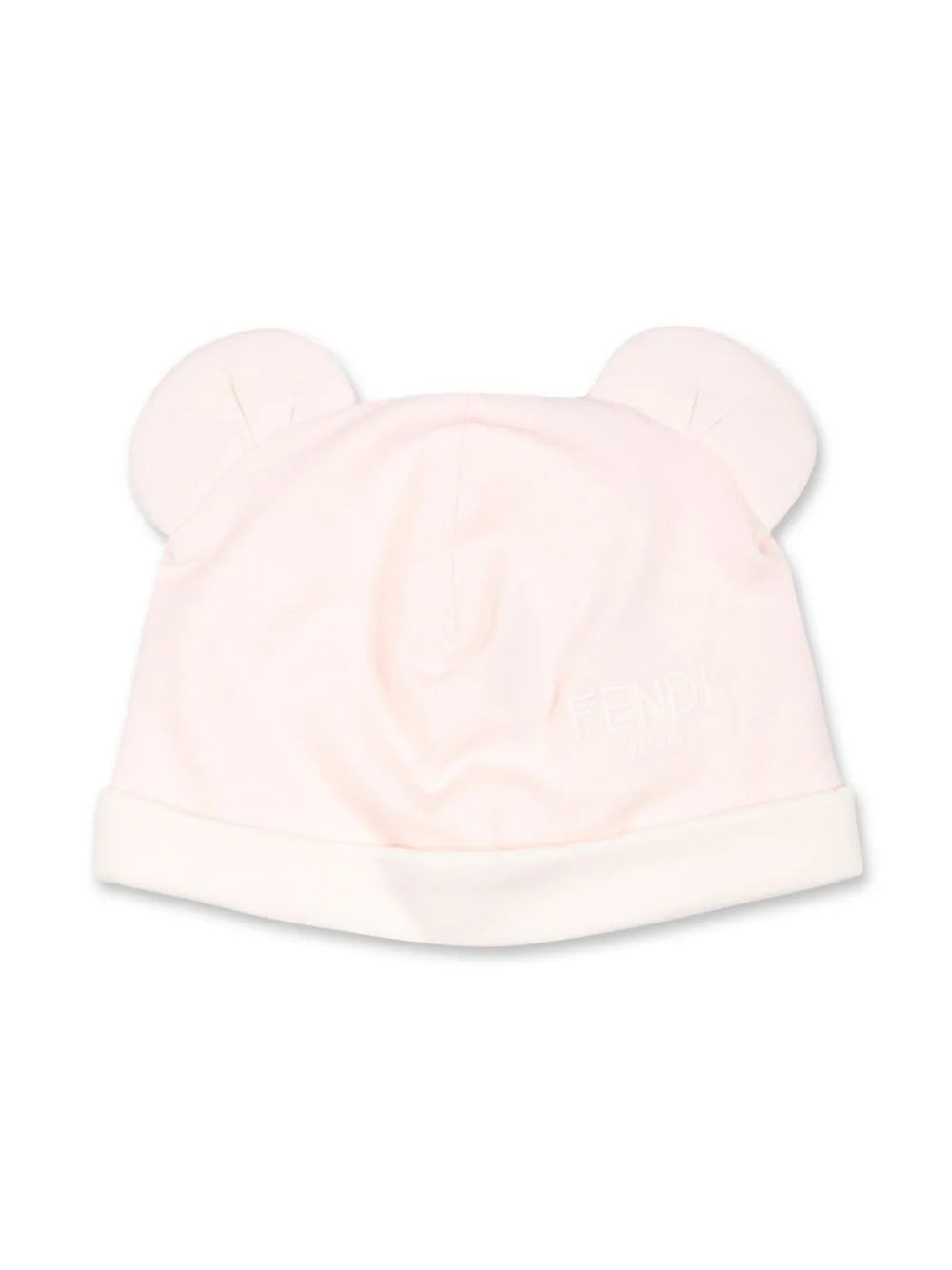 Conjunto con logo bordado Fendi Kids