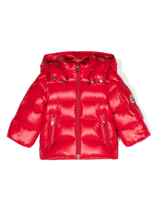 Chammara rojo con capucha de la marca MONCLER