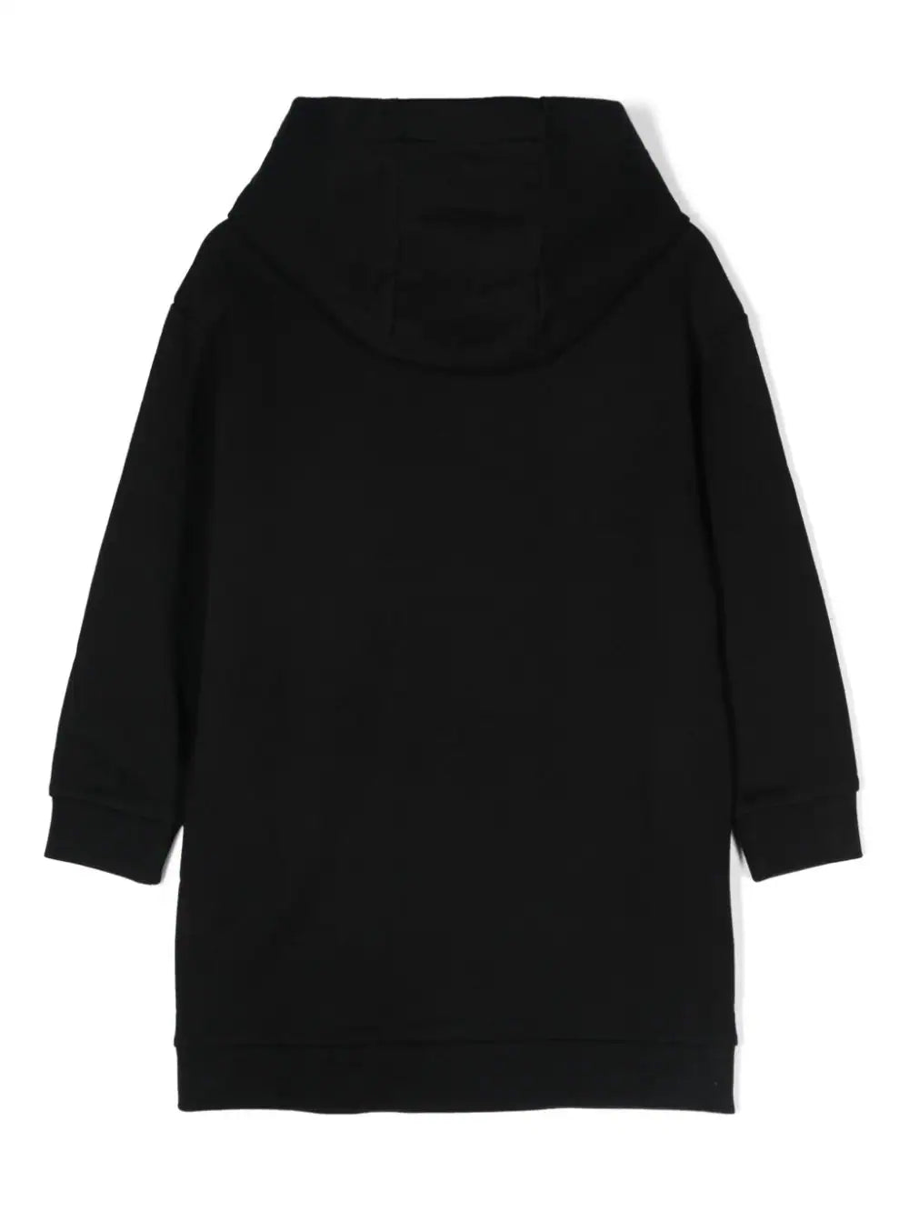 Vestido con capucha y logo en relieve de la marca Fendi Kids