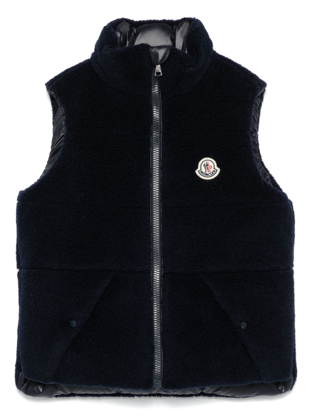 Chaleco de doble cara capitonado de la marca MONCLER