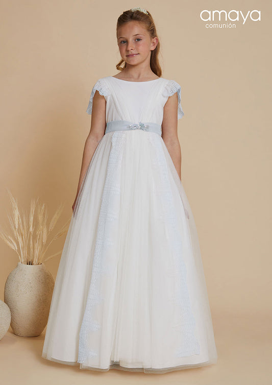 Vestido de comunión 617010MC la marca AMAYA