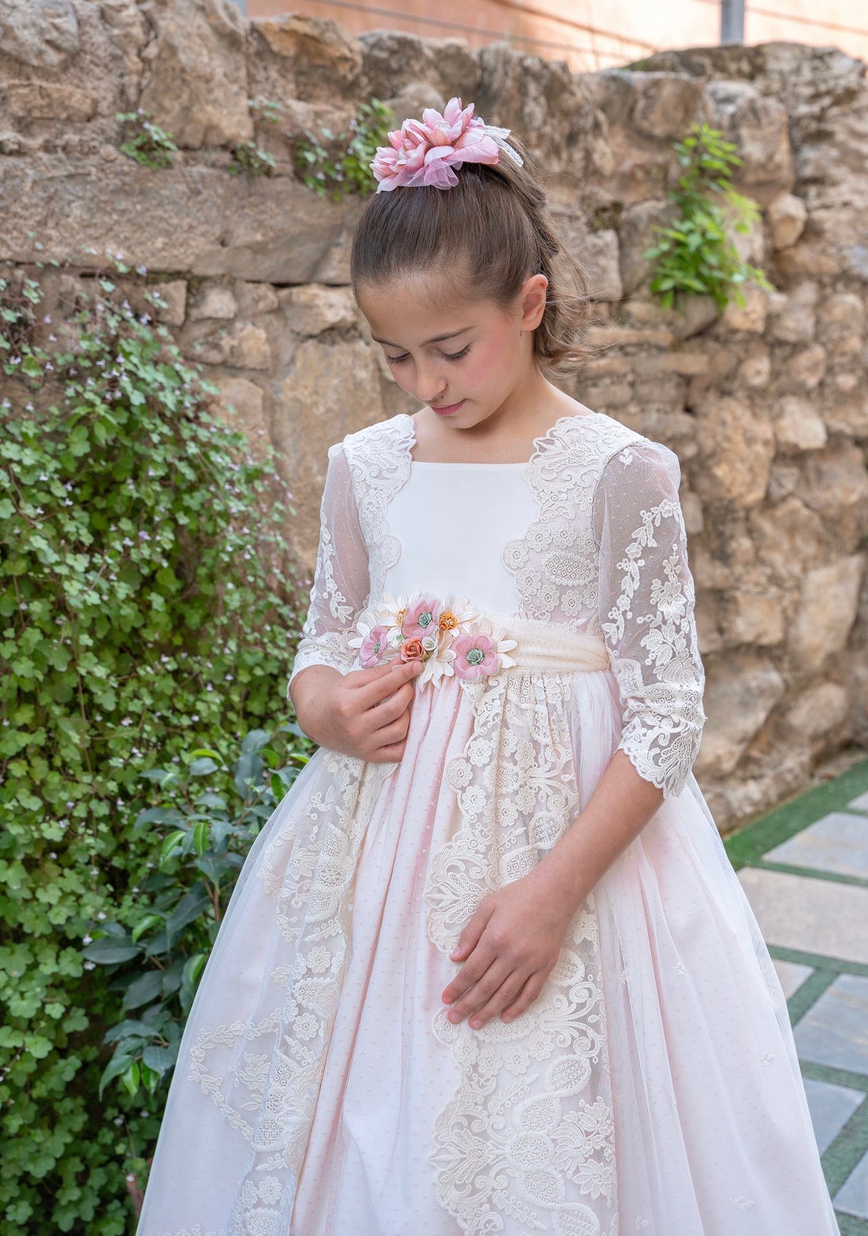 Vestido de comunion Andrea de la marca ALHUKA
