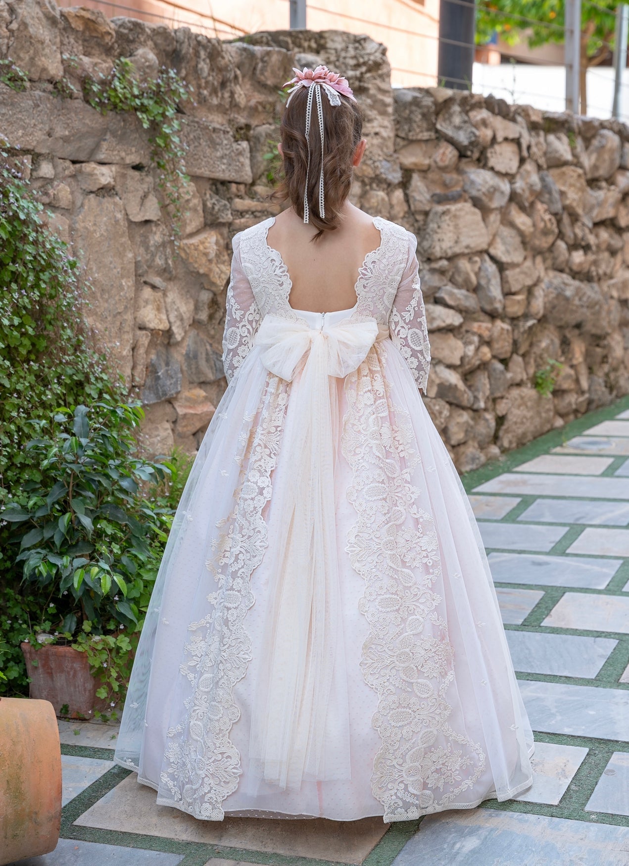 Vestido de comunion Andrea de la marca ALHUKA